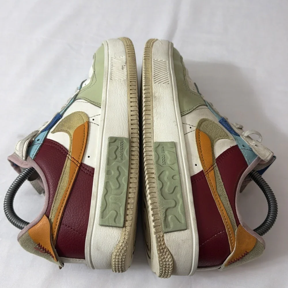Nike Air Force 1 Fontanka Women's Size 8.5 Men's  7 DO6719-100 (heel Wear) Shoes